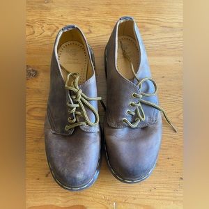 1461 brown lace up Dr martens